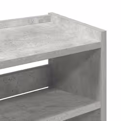 VidaXL 859890 scarpiera Grigio - Vista aggiuntiva 7