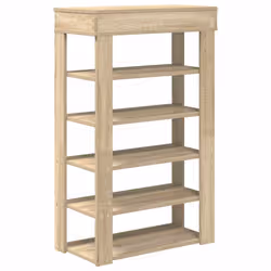 VidaXL 859925 scarpiera Quercia Sonoma - Vista aggiuntiva 6