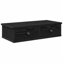 VidaXL 859942 scaffale Legno Nero