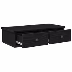 VidaXL 859942 scaffale Legno Nero - Vista aggiuntiva 7