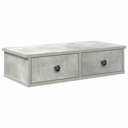 VidaXL 859944 scaffale Legno Grigio