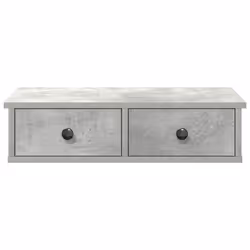 VidaXL 859944 scaffale Legno Grigio - Vista aggiuntiva 4