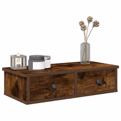 VidaXL 859945 scaffale Legno Quercia, Marrone