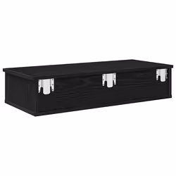 VidaXL 859951 scaffale Legno Nero - Vista aggiuntiva 6