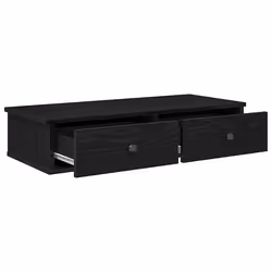 VidaXL 859951 scaffale Legno Nero - Vista aggiuntiva 7