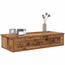 Questa mensola da parete con cassetti è pensata per essere un elemento decorativo e al tempo stesso pratico per completare l' ...
