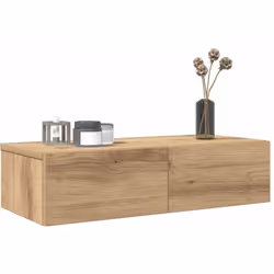 Questa mensola da parete con cassetti è pensata per essere un elemento decorativo e al tempo stesso pratico per completare l' ...