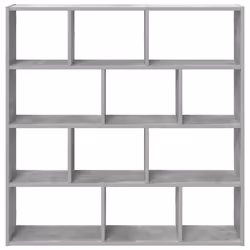 VidaXL 860007 scaffale Legno Grigio - Vista aggiuntiva 4