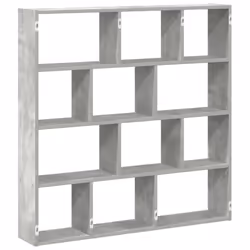 VidaXL 860007 scaffale Legno Grigio - Vista aggiuntiva 6
