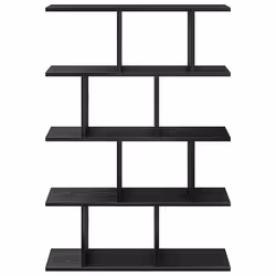 VidaXL 860014 scaffale Legno Nero - Vista aggiuntiva 4