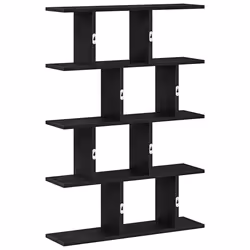 VidaXL 860014 scaffale Legno Nero - Vista aggiuntiva 6