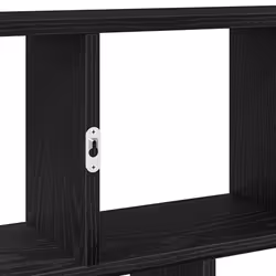 VidaXL 860014 scaffale Legno Nero - Vista aggiuntiva 8