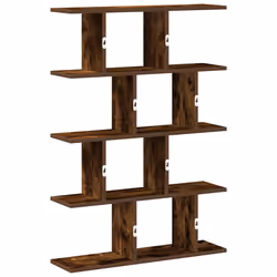 VidaXL 860017 scaffale Legno Quercia, Marrone - Vista aggiuntiva 6