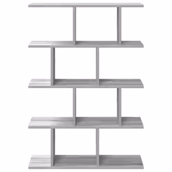 VidaXL 860018 scaffale Legno Grigio - Vista aggiuntiva 4