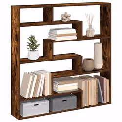 VidaXL 860026 scaffale Legno Quercia, Marrone - Vista aggiuntiva 2