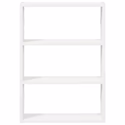 VidaXL 860049 scaffale Legno Bianco - Vista aggiuntiva 4
