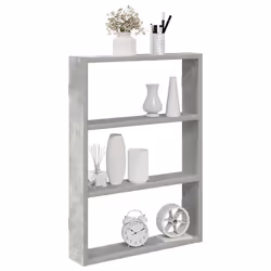 VidaXL 860052 scaffale Legno Grigio - Vista aggiuntiva 2