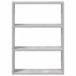 VidaXL 860052 scaffale Legno Grigio - Vista aggiuntiva 4