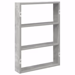 VidaXL 860052 scaffale Legno Grigio - Vista aggiuntiva 6