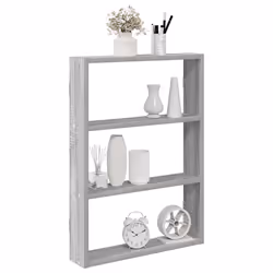 VidaXL 860054 scaffale Legno Grigio - Vista aggiuntiva 2
