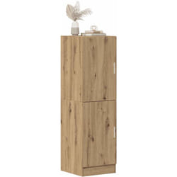 Armadietto Cucina Rovere Artigianale 38x41,5x131,5 cm in Legno - Vidaxl