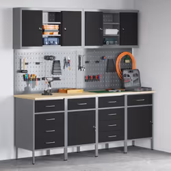 Questo Armadio da Lavoro Industriale è un'ottima scelta per lo stoccaggio, perfetto per officine e garage dove hai bisogno di ...