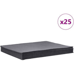 Vidaxl - Tamponi Assorbenti per Olio 25 pz Grigi 40x50 cm 448261