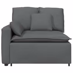 vidaXL Modulo Terminale Bracciolo Divano Modulare con Cuscini 100 cm - Vista aggiuntiva 3
