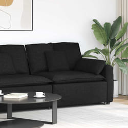 vidaXL Modulo Terminale Bracciolo Divano Modulare con Cuscini 100 cm