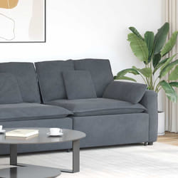 VidaXL 4104400 divano Grigio scuro