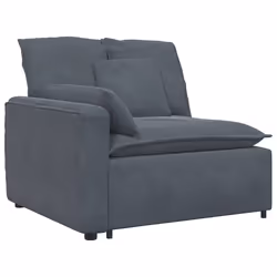 VidaXL 4104400 divano Grigio scuro - Vista aggiuntiva 2