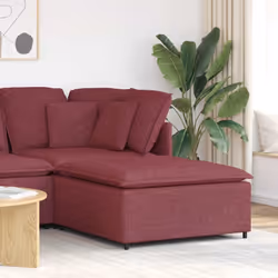 Eleva il tuo spazio abitativo con il modulo poggiapiedi per divano modulare, che combina un design elegante con un comfort ec ...