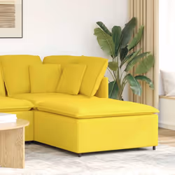Eleva il tuo spazio abitativo con il modulo poggiapiedi per divano modulare, che combina un design elegante con un comfort ec ...