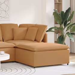 Eleva il tuo spazio abitativo con il modulo poggiapiedi per divano modulare, che combina un design elegante con un comfort ec ...