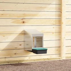 VidaXL 4104890 gabbia e habitat per animali di piccola taglia Nero, Verde scuro, Argento