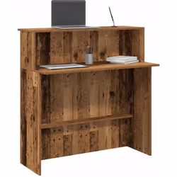 Goditi interazioni senza interruzioni, ampio spazio di archiviazione e un design versatile con questo banco reception dotato ...