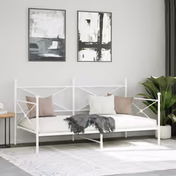 VidaXL 4104683 divano Divano letto Bianco