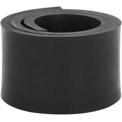 Vidaxl - Bordo in Gomma per Spazzaneve Nero 80x8x1 cm 294646