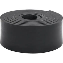 vidaXL Bordo in Gomma per Spazzaneve Nero 250x8x1 cm
