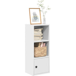Libreria Bianca 31x24x77 cm in Legno Multistrato Vidaxl 1878