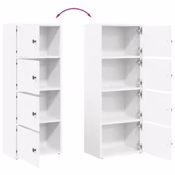 VidaXL 860373 libreria soggiorno - Vista aggiuntiva 8