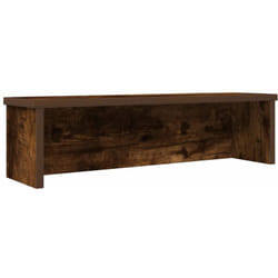 vidaXL Scaffale da Cucina Impilabile Rovere Fumo 60x15x16 cm