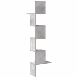 VidaXL 860520 scaffale Legno Grigio - Vista aggiuntiva 6