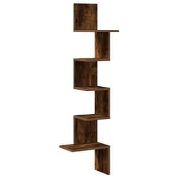 VidaXL 860521 scaffale Legno Quercia, Marrone