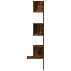 VidaXL 860521 scaffale Legno Quercia, Marrone - Vista aggiuntiva 4