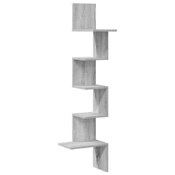 VidaXL 860522 scaffale Legno Grigio