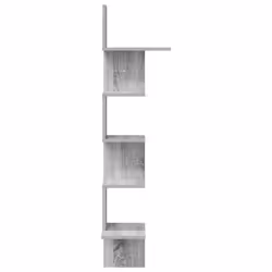 VidaXL 860522 scaffale Legno Grigio - Vista aggiuntiva 5