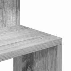 VidaXL 860522 scaffale Legno Grigio - Vista aggiuntiva 7