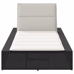 VidaXL 4104202 sedia da esterno Salone Seduta imbottita Poliestere Crema, Bianco - Vista aggiuntiva 4
