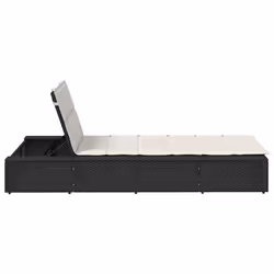 VidaXL 4104202 sedia da esterno Salone Seduta imbottita Poliestere Crema, Bianco - Vista aggiuntiva 7